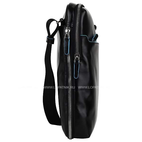 Сумка через плечо Piquadro CA5085B2/N кожаная черная Piquadro, Артикул: CA5085B2/N фото №1