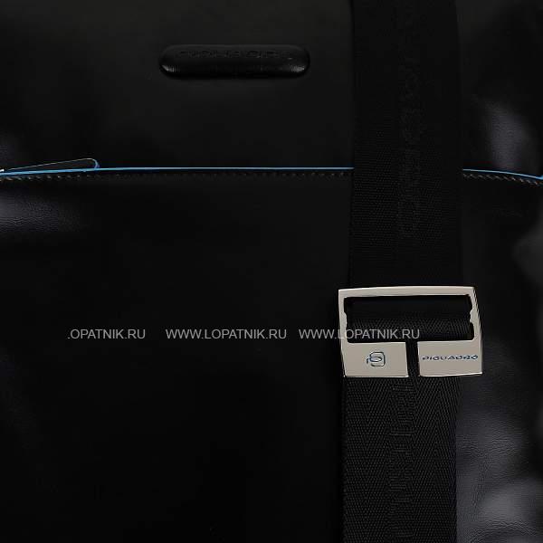 Сумка через плечо Piquadro CA5085B2/N кожаная черная Piquadro, Артикул: CA5085B2/N фото №1