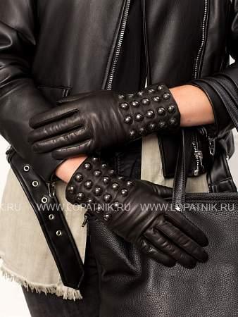 перчатки женские ш+каш. is00605 black is00605 Eleganzza
