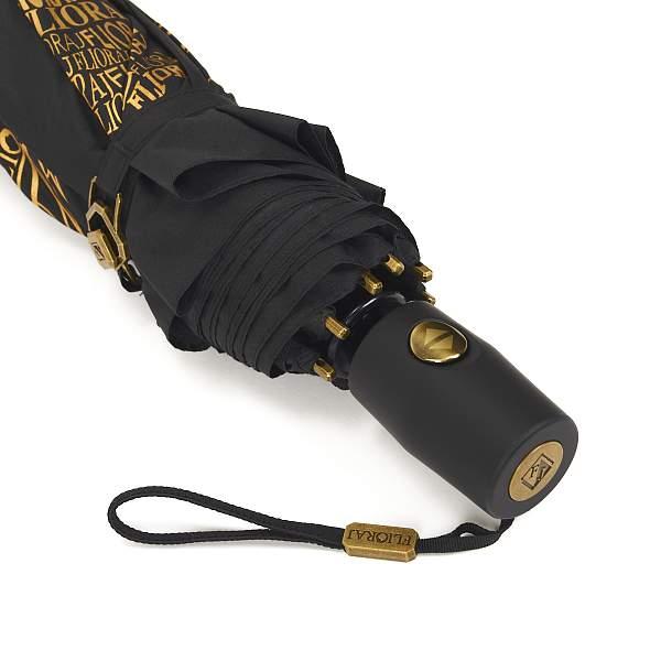 Зонт женский чёрный Flioraj 16075 FJ Flioraj, Артикул: 16075 FJ фото №1