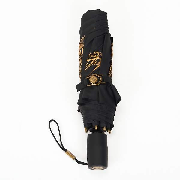 Зонт женский чёрный Flioraj 16075 FJ Flioraj, Артикул: 16075 FJ фото №1