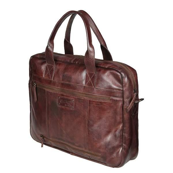 Бизнес-сумка коричневый Gianni Conti 4101266 brown Gianni Conti, Артикул: 4101266 brown фото №1