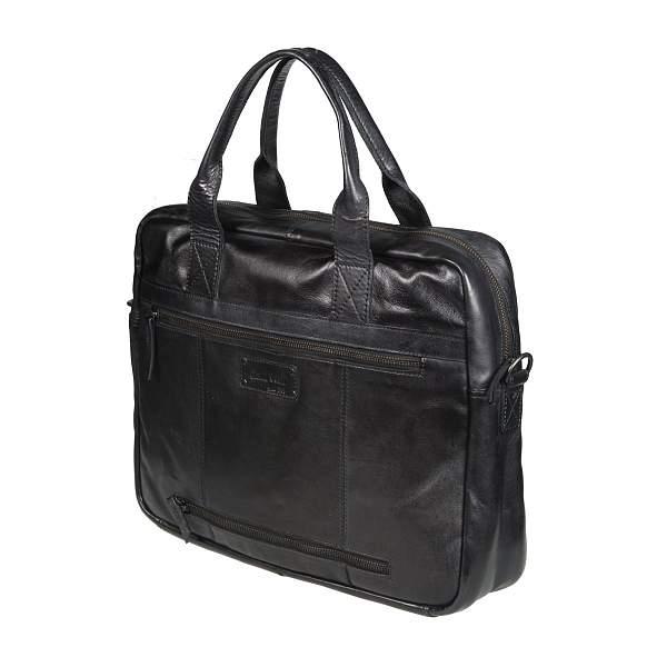 Бизнес-сумка чёрный Gianni Conti 4101266 black Gianni Conti, Артикул: 4101266 black фото №1