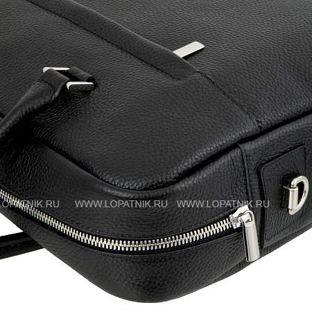 бизнес-сумка чёрный sergio belotti 70557 black Sergio Belotti