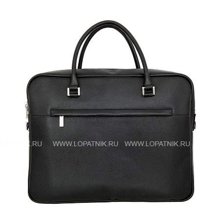 бизнес-сумка чёрный sergio belotti 70557 black Sergio Belotti