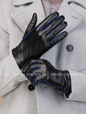перчатки мужские ш+каш. is8220 black/blue is8220 Eleganzza