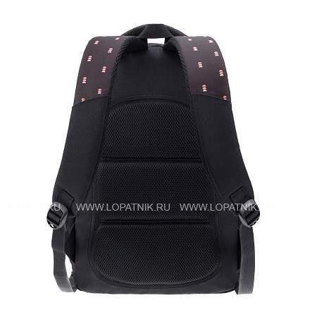 рюкзак torber class x, черный с орнаментом, полиэстер 900d, 45 x 30 x 18 см t2602-22-blk Torber