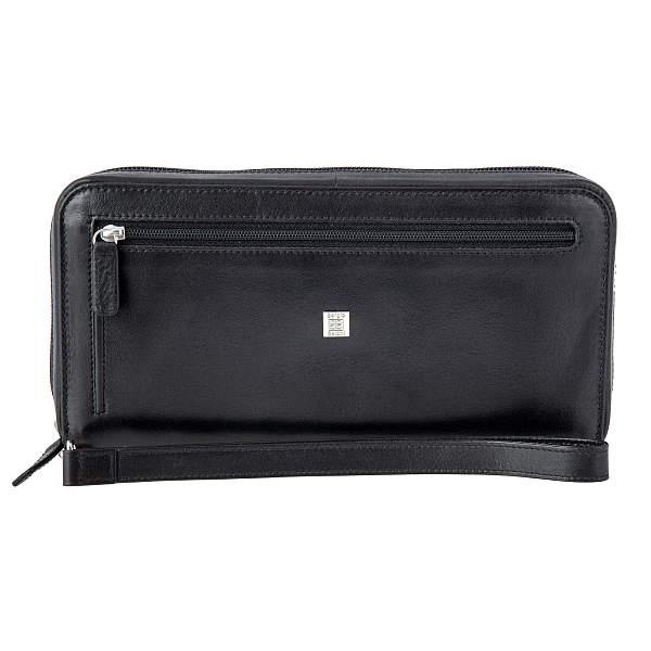 Клатч мужской чёрный Sergio Belotti 9323 VT Genoa black Sergio Belotti, Артикул: 9323 VT Genoa black фото №1