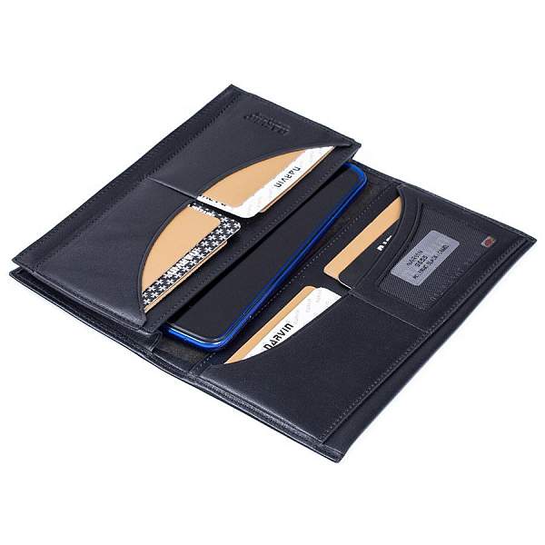 Стильное портмоне 9655-Palermo Black/Cam Vasheron, Артикул: 9655-Palermo Black/Cam фото №1