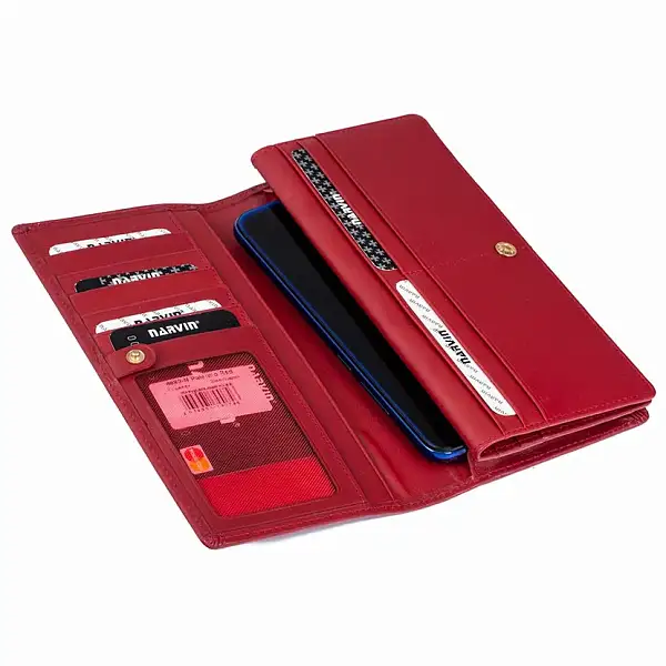 Женский кошелек Vasheron, Артикул: 9680-N.Palermo Red фото №1