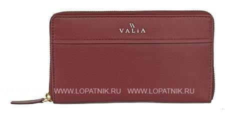 женский кошелёк 1828/bordo valia бордовый VALIA