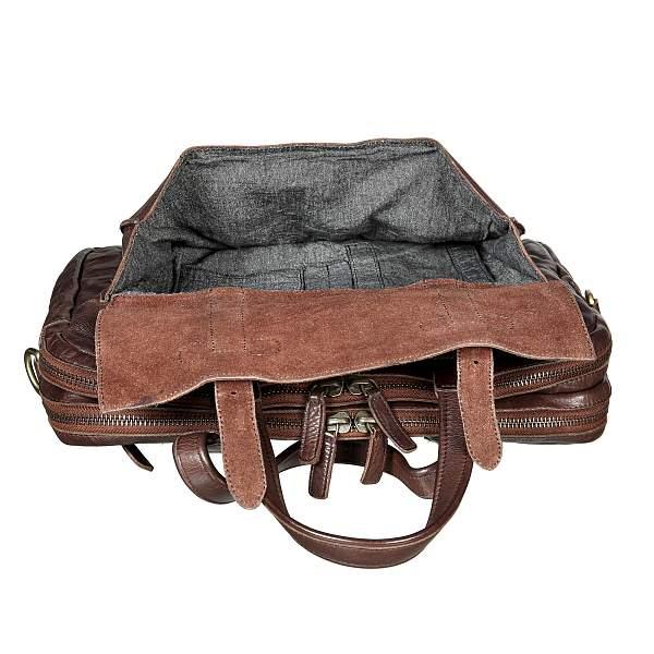 Бизнес сумка коричневый Gianni Conti 4001381 brown Gianni Conti, Артикул: 4001381 brown фото №1