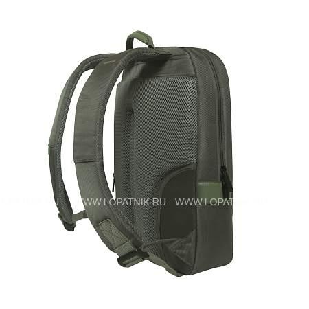 рюкзак torber vector с отделением для ноутбука 15,6", серо-зелёный, полиэстер 840d, 44 х 30 x 9,5 см t7925-gre Torber