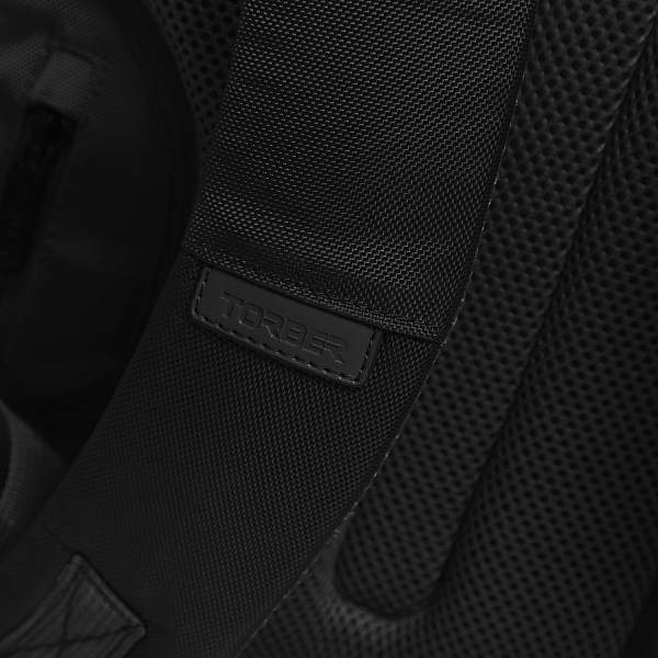 Рюкзак TORBER VECTOR с отделением для ноутбука 15,6", черный, полиэстер 840D, 44 х 30 x 9,5 см T7925-BLK Torber, Артикул: T7925-BLK фото №1