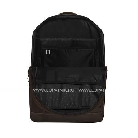 рюкзак torber vector с отделением для ноутбука 15,6", коричневый, полиэстер 840d, 44 х 30 x 9,5 см t7925-brw Torber