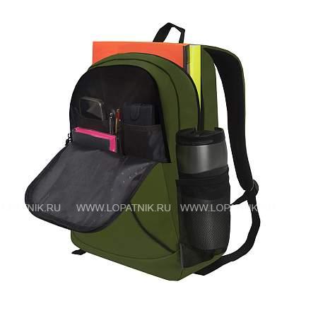 рюкзак torber rockit с отделением для ноутбука 15,6", зеленый, полиэстер 600d, 46 х 30 x 13 см t8283-grn Torber