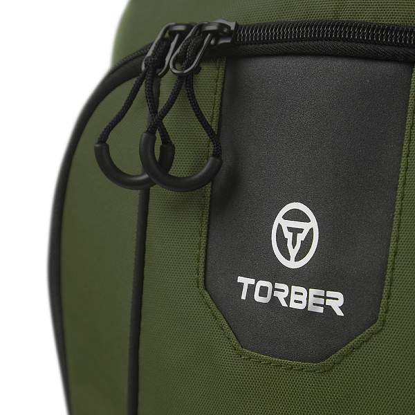 Рюкзак TORBER ROCKIT с отделением для ноутбука 15,6", зеленый, полиэстер 600D, 46 х 30 x 13 см T8283-GRN Torber, Артикул: T8283-GRN фото №1