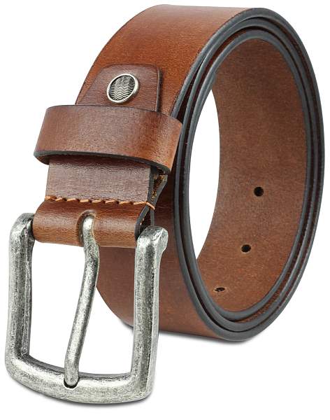 Ремень KLONDIKE Creek, односторонний, натуральная воловья кожа, цвет коньячный, 100 х 4 см KD1200-04-100 KLONDIKE 1896, Артикул: KD1200-04-100 фото №1