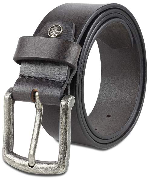 Ремень KLONDIKE Creek, односторонний, натуральная воловья кожа, цвет серый, 100 х 4 см KD1200-05-100 KLONDIKE 1896, Артикул: KD1200-05-100 фото №1