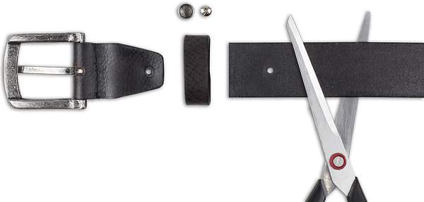 Ремень KLONDIKE Creek, односторонний, натуральная воловья кожа, цвет серый, 110 х 4 см KD1200-05-110 KLONDIKE 1896, Артикул: KD1200-05-110 фото №1