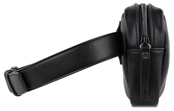 Сумка на пояс BUGATTI Almata, с кошельком, чёрная, полиуретан, 29x5x13 см 49665001 BUGATTI, Артикул: 49665001 фото №1