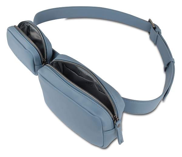 Сумка на пояс BUGATTI Almata, с кошельком, голубая, полиуретан, 29x5x13 см 49665039 BUGATTI, Артикул: 49665039 фото №1
