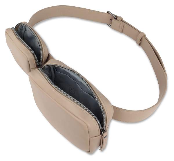 Сумка на пояс BUGATTI Almata, с кошельком, песочная, полиуретан, 29x5x13 см 49665054 BUGATTI, Артикул: 49665054 фото №1