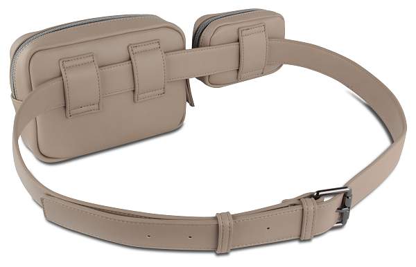 Сумка на пояс BUGATTI Almata, с кошельком, песочная, полиуретан, 29x5x13 см 49665054 BUGATTI, Артикул: 49665054 фото №1