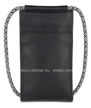 сумка-чехол для мобильного телефона bugatti almata, чёрная, полиуретан, 11x2x18 см 49665201 BUGATTI
