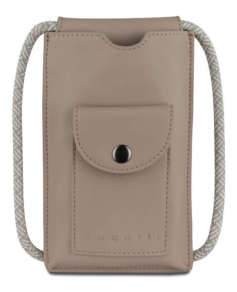 Сумка-чехол для мобильного телефона BUGATTI Almata, песочная, полиуретан, 11x2x18 см 49665254 BUGATTI, Артикул: 49665254 фото №1
