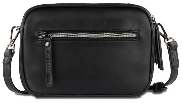 Сумка кросс-боди женская BUGATTI Almata, чёрная, полиуретан, 21,5х6х15 см 49665401 BUGATTI, Артикул: 49665401 фото №1