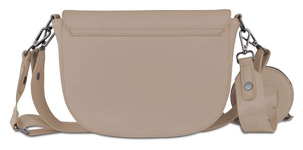 Сумка наплечная женская BUGATTI Almata, с кошельком, песочная, полиуретан, 27х6х18,5 см 49665854 BUGATTI, Артикул: 49665854 фото №1