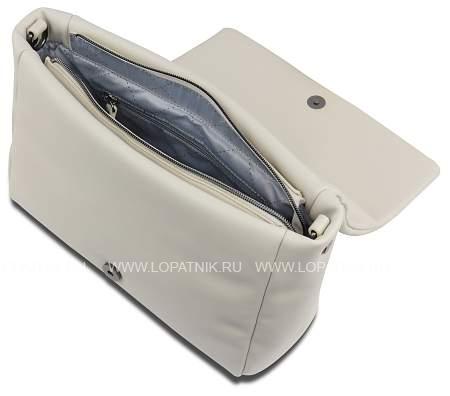 сумка наплечная женская bugatti cara, белая, полиуретан, 31х7,5х20 см, 4 л 49615040 BUGATTI