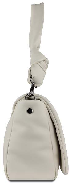 Сумка наплечная женская BUGATTI Cara, белая, полиуретан, 31х7,5х20 см, 4 л 49615040 BUGATTI, Артикул: 49615040 фото №1