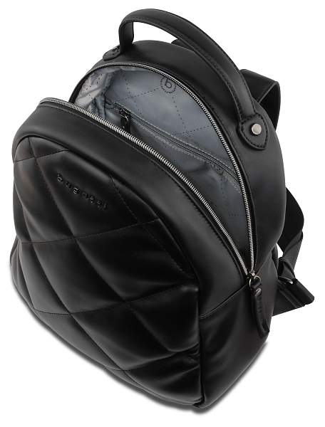 Рюкзак женский BUGATTI Cara, чёрный, полиуретан, 25,5х11х27,5 см, 7 л 49615101 BUGATTI, Артикул: 49615101 фото №1