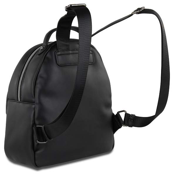 Рюкзак женский BUGATTI Cara, чёрный, полиуретан, 25,5х11х27,5 см, 7 л 49615101 BUGATTI, Артикул: 49615101 фото №1