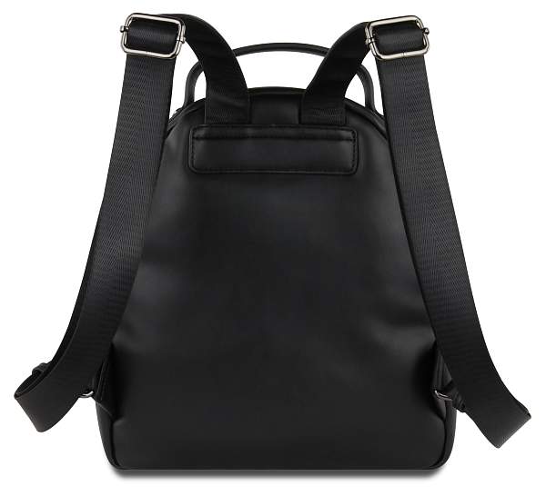 Рюкзак женский BUGATTI Cara, чёрный, полиуретан, 25,5х11х27,5 см, 7 л 49615101 BUGATTI, Артикул: 49615101 фото №1