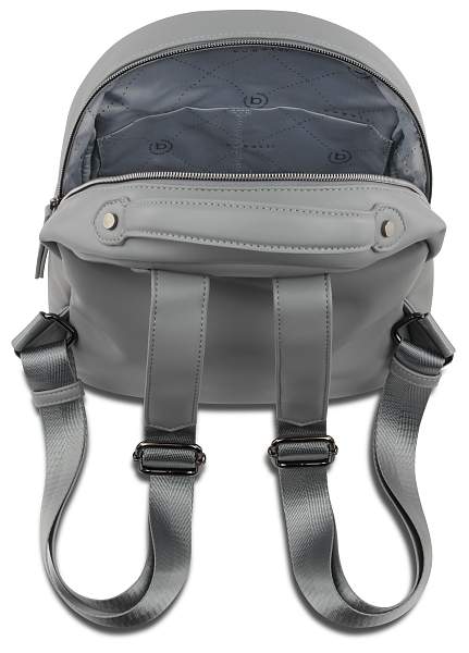 Рюкзак женский BUGATTI Cara, серый, полиуретан, 25,5х11х27,5 см, 7 л 49615142 BUGATTI, Артикул: 49615142 фото №1