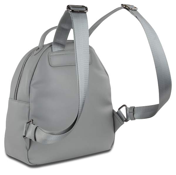 Рюкзак женский BUGATTI Cara, серый, полиуретан, 25,5х11х27,5 см, 7 л 49615142 BUGATTI, Артикул: 49615142 фото №1