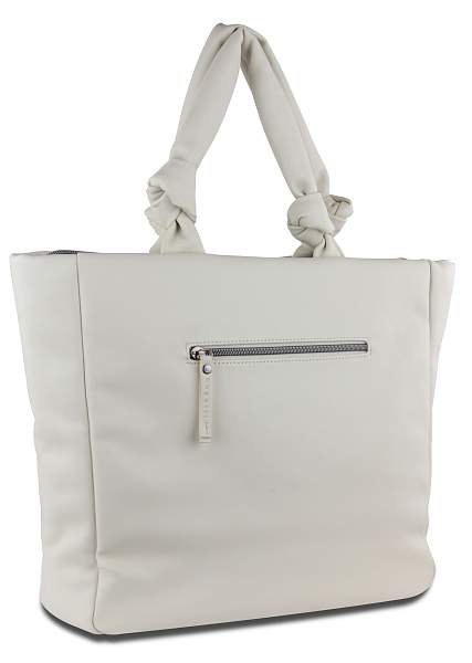 Сумка-шоппер BUGATTI Cara, белая, полиуретан, 43х11х32 см, 10 л 49615240 BUGATTI, Артикул: 49615240 фото №1