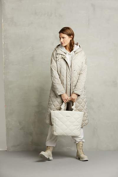 Сумка-шоппер BUGATTI Cara, белая, полиуретан, 43х11х32 см, 10 л 49615240 BUGATTI, Артикул: 49615240 фото №1