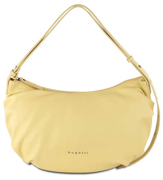 Сумка наплечная женская BUGATTI Daria, жёлтая, полиуретан, 42х12х24 см, 8 л 49677126 BUGATTI, Артикул: 49677126 фото №1