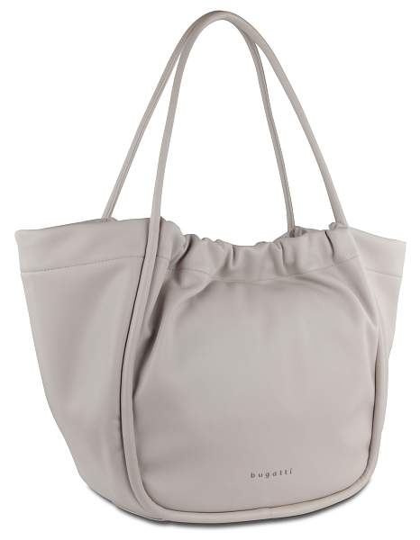 Сумка-шоппер BUGATTI Daria, бежевая, полиуретан, 52х17х32 см, 14 л 49677250 BUGATTI, Артикул: 49677250 фото №1