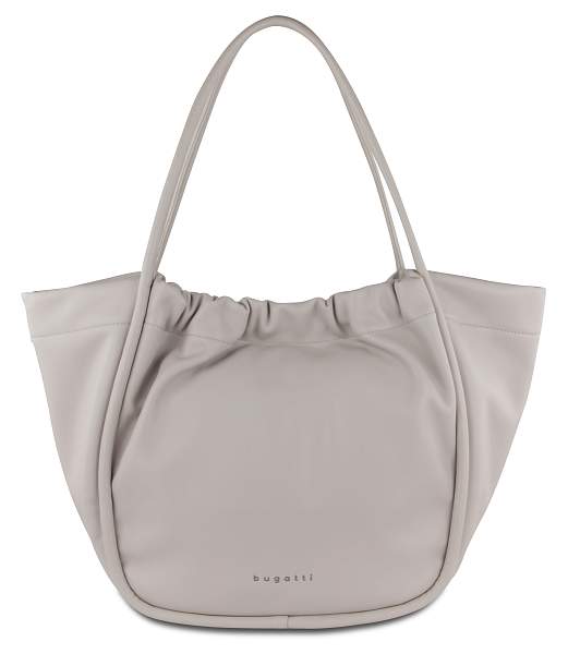 Сумка-шоппер BUGATTI Daria, бежевая, полиуретан, 52х17х32 см, 14 л 49677250 BUGATTI, Артикул: 49677250 фото №1