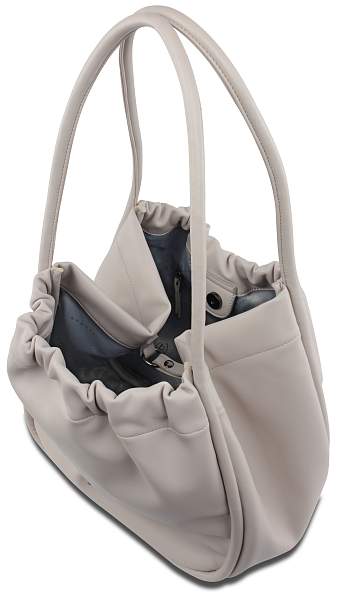 Сумка-шоппер BUGATTI Daria, бежевая, полиуретан, 52х17х32 см, 14 л 49677250 BUGATTI, Артикул: 49677250 фото №1