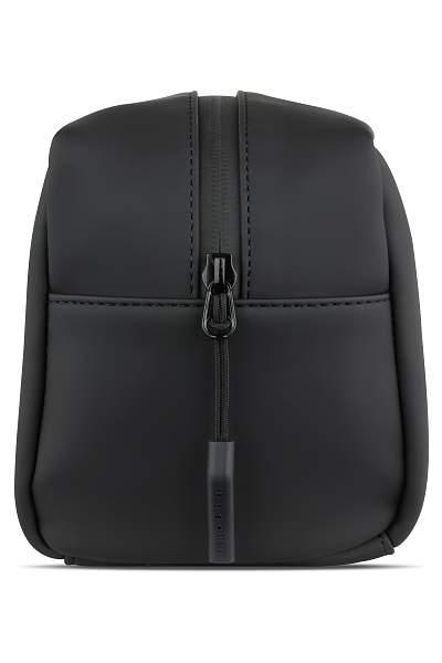 Несессер BUGATTI Rina, чёрный, переработанный полиуретан, 26х12,5х14 см, 3 л 49430101 BUGATTI, Артикул: 49430101 фото №1