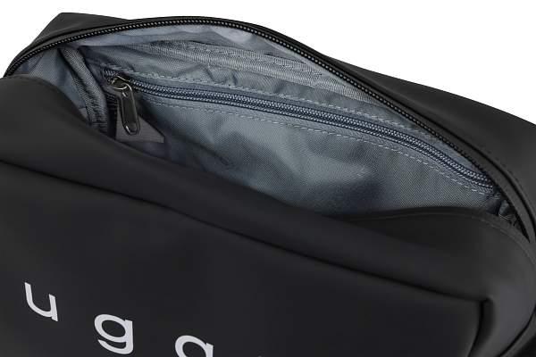 Несессер BUGATTI Rina, чёрный, переработанный полиуретан, 26х12,5х14 см, 3 л 49430101 BUGATTI, Артикул: 49430101 фото №1