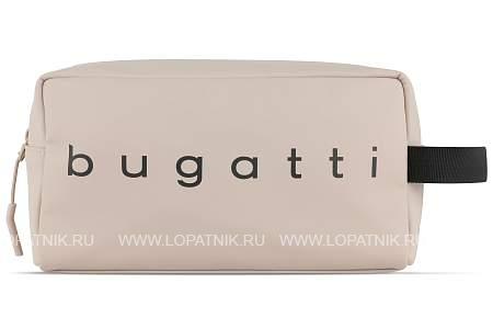 несессер bugatti rina, пудровый, переработанный полиуретан, 26х12,5х14 см, 3 л 49430179 BUGATTI