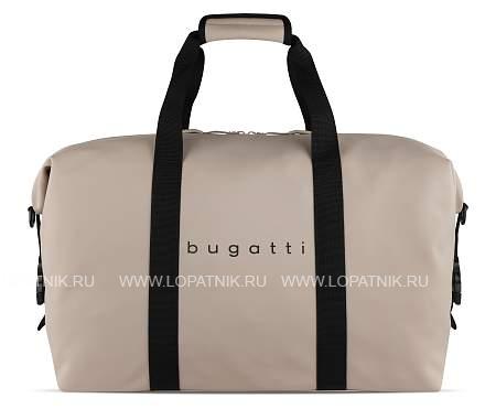 сумка дорожная bugatti rina, пудровая, переработанный полиуретан, 70х25х28 см, 35 л 49430279 BUGATTI
