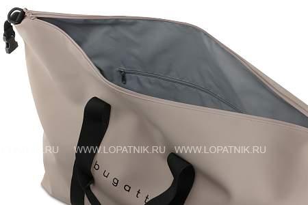 сумка дорожная bugatti rina, пудровая, переработанный полиуретан, 70х25х28 см, 35 л 49430279 BUGATTI